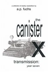 Book cover of The Canister X Transmission by A.P. Fuchs