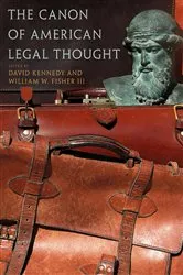 Book cover of The Canon of American Legal Thought by David Kennedy