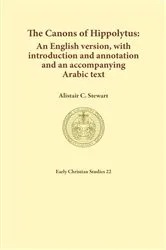 Book cover of The Canons of Hippolytus by Alistair Stewart