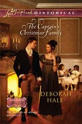Book cover of The Captain's Christmas Family by Deborah Hale