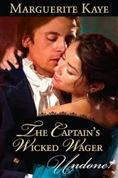 Book cover of The Captain's Wicked Wager by Unknown