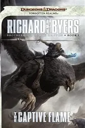 Book cover of The Captive Flame by Richard Lee Byers