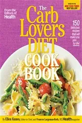 Book cover of The CarbLovers Diet Cookbook by Ellen Kunes