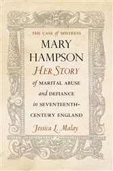 Book cover of The Case of Mistress Mary Hampson by Jessica Malay