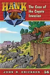 Book cover of The Case of the Coyote Invasion by John R. Erickson