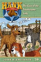 Book cover of The Case of the Troublesome Lady by John R. Erickson