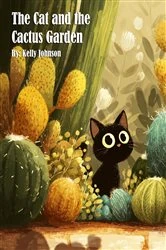 Book cover of The Cat and the Cactus Garden by Kelly Johnson