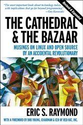 Book cover of The Cathedral & the Bazaar by Eric S. Raymond