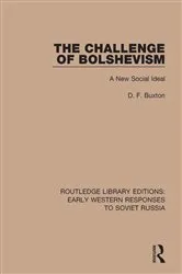 Book cover of The Challenge of Bolshevism by D. F. Buxton