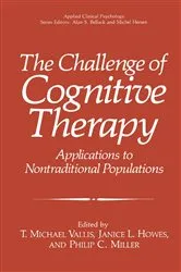 Book cover of The Challenge of Cognitive Therapy by T. Michael Vallis