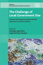 Book cover of The Challenge of Local Government Size by Santiago Lago-Peñas