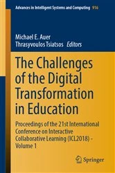 Book cover of The Challenges of the Digital Transformation in Education by Michael E. Auer