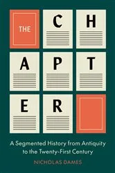 Book cover of The Chapter by Nicholas Dames