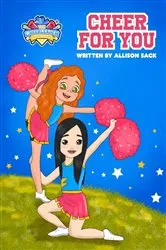 Book cover of The Cheerleader Book Club: Cheer For You by Allison Sack