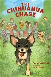 Book cover of The Chihuahua Chase by A. E. Cannon