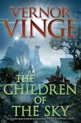 Book cover of The Children of the Sky by Vernor Vinge
