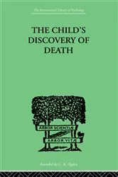 Book cover of The Child's Discovery of Death by Sylvia Anthony
