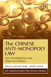 Book cover of The Chinese Anti-Monopoly Law by Unknown