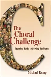 Book cover of The Choral Challenge by Michael Kemp