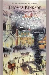 Book cover of The Christmas Angel by Thomas Kinkade