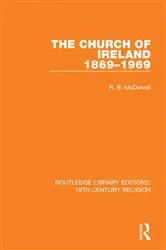 Book cover of The Church of Ireland 1869-1969 by R. B. McDowell