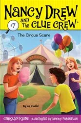Book cover of The Circus Scare by Carolyn Keene