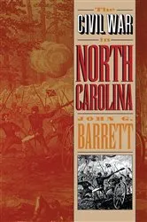 Book cover of The Civil War in North Carolina by Unknown