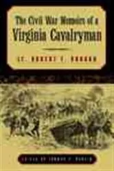 Book cover of The Civil War Memoirs of a Virginia Cavalryman by Unknown