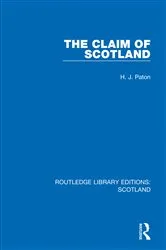Book cover of The Claim of Scotland by H. J. Paton