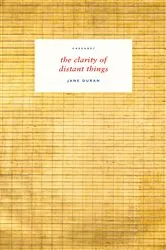 Book cover of the clarity of distant things by Jane Duran