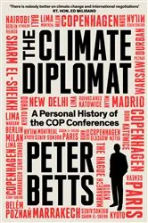 Book cover of The Climate Diplomat by Peter Betts