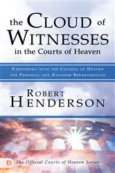 Book cover of The Cloud of Witnesses in the Courts of Heaven by Robert Henderson