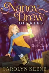 Book cover of The Clue at Black Creek Farm by Carolyn Keene