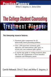 Book cover of The College Student Counseling Treatment Planner by Camille Helkowski