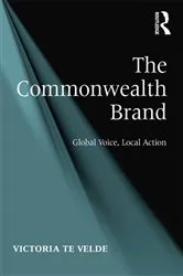 Book cover of The Commonwealth Brand by Victoria te Velde