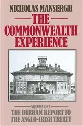 Book cover of The Commonwealth Experience (2nd ed.) by Nicholas Mansergh