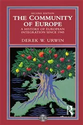 Book cover of The Community of Europe (2nd ed.) by Derek W. Urwin