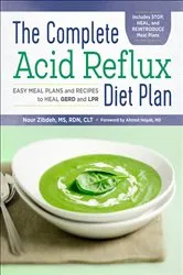 Book cover of The Complete Acid Reflux Diet Plan by Nour Zibdeh
