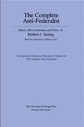 Book cover of The Complete Anti-Federalist by Herbert J. Storing
