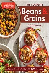 Book cover of The Complete Beans and Grains Cookbook by America's Test Kitchen