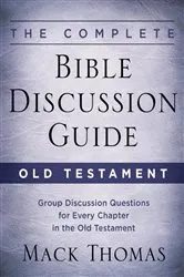 Book cover of The Complete Bible Discussion Guide: Old Testament by Unknown