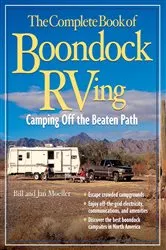 Book cover of The Complete Book of Boondock RVing by Bill Moeller