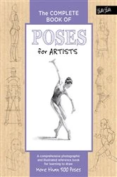 Book cover of The Complete Book of Poses for Artists by Ken Goldman