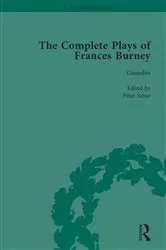Book cover of The Complete Plays of Frances Burney Vol 1 by Peter Sabor