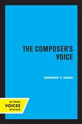 Book cover of The Composer's Voice by Edward T. Cone