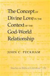 Book cover of The Concept of Divine Love in the Context of the God-World Relationship by Hemchand Gossai