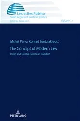 Book cover of The Concept of Modern Law by Anna Jaroń