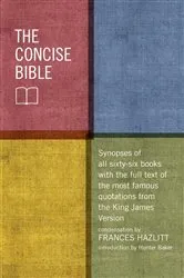 Book cover of The Concise Bible by Frances Hazlitt