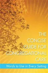 Book cover of The Concise Guide for Congregational Care by Melissa Collier Gepford
