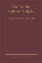 Book cover of The Concise Handbook of Algebra by Unknown